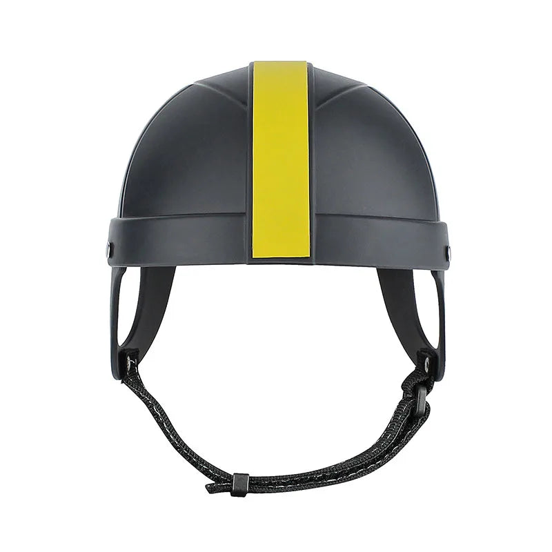 Dog Helmet Motorcycle Pet Helmet for Small Dog Cat Hard Safety Cap with Adjustable Belt Head Protection for Puppy Outdoor Riding