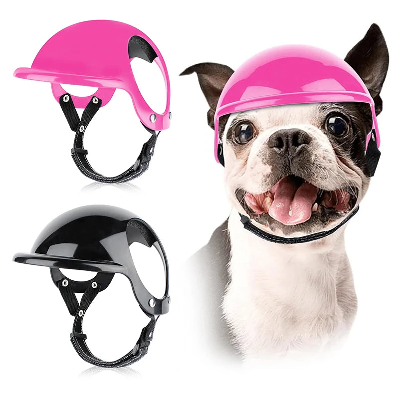 Pet Dog Helmet S/m Bicycle Motorcycle Helmet Pet Safety Dog Cat Helmet for Traveling Protection Head Pets Accessories Fashion