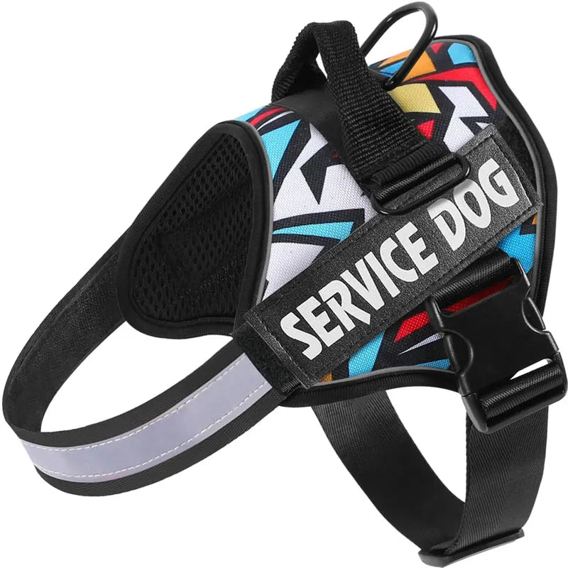 Chest Strap Dog Towing Rope Vest Medium and Large Dog Border Collie Golden Hair Bucket Explosion proof Flushing Dog Harness