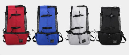 Strong Nylon Dog Carrier Backpack for Small Medium Dogs High Quality Breathable Cycling Backpack for Outdoor Travel Pet Supplies