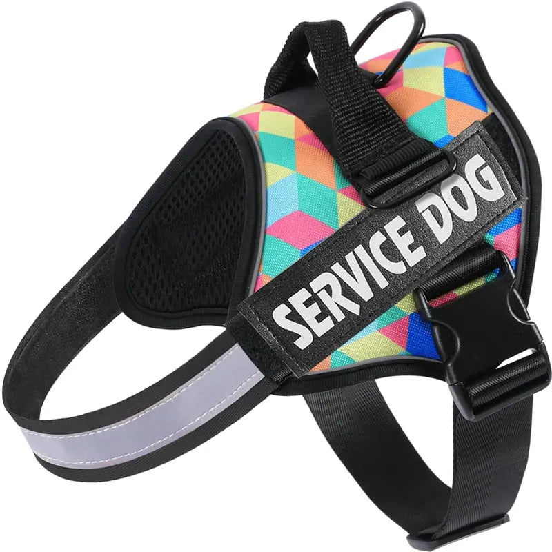 Chest Strap Dog Towing Rope Vest Medium and Large Dog Border Collie Golden Hair Bucket Explosion proof Flushing Dog Harness