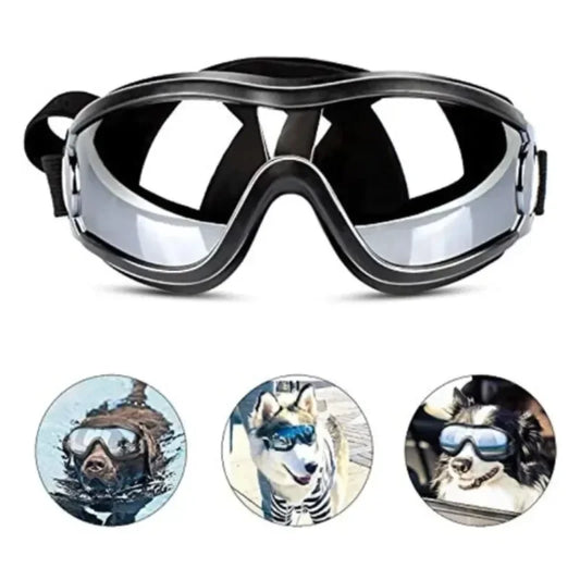 Dog Goggles Glasses Dog Sunglasse Eye-wear Pet Eye Protection Anti-UV Grooming Useful Photos Props Adjustable Dress Up Goggles